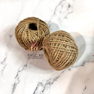 Dây thừng cuộn nhỏ trang trí sinh nhật, handmade ( có sẵn )