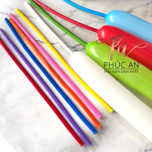 Set 10 bong bóng dài tạo hình trang trí (màu ngẫu nhiên)