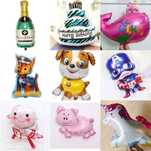  Bóng kiếng nhôm 35cm size nhỏ trang trí sinh nhật hpbd 1