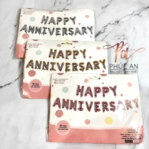Bóng kiếng happy anniversary kỷ niệm ngày cưới
