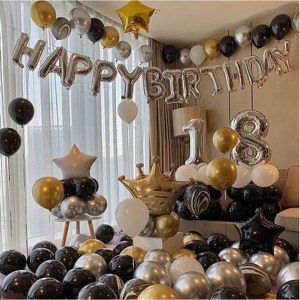 (COMBO 10) Set trang trí sinh nhật lung linh HPBD