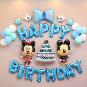 (COMBO 22) Set trang trí sinh nhật lung linh HPBD