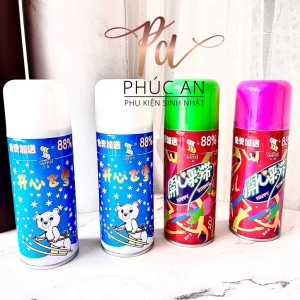 Bình xịt dây sinh nhật, liên hoan, party, lễ hội