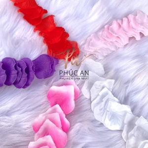 Cánh hoa giả 99c trang trí tiệc sinh nhật, cầu hôn, wedding, tỏ tình