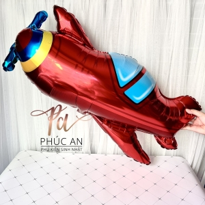Bóng kiếng nhôm 75cm hình máy bay trang trí sinh nhật HPBD