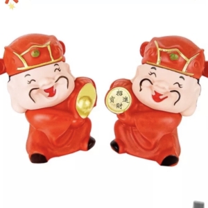 Ông thần tài trang trí bánh kem sinh nhật, decor, trang trí tiểu cảnh, khai trương