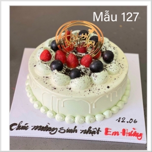 BÁNH KEM TRÁI CÂY