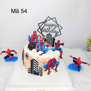 BÁNH KEM CHỦ ĐỀ NGƯỜI NHỆN
